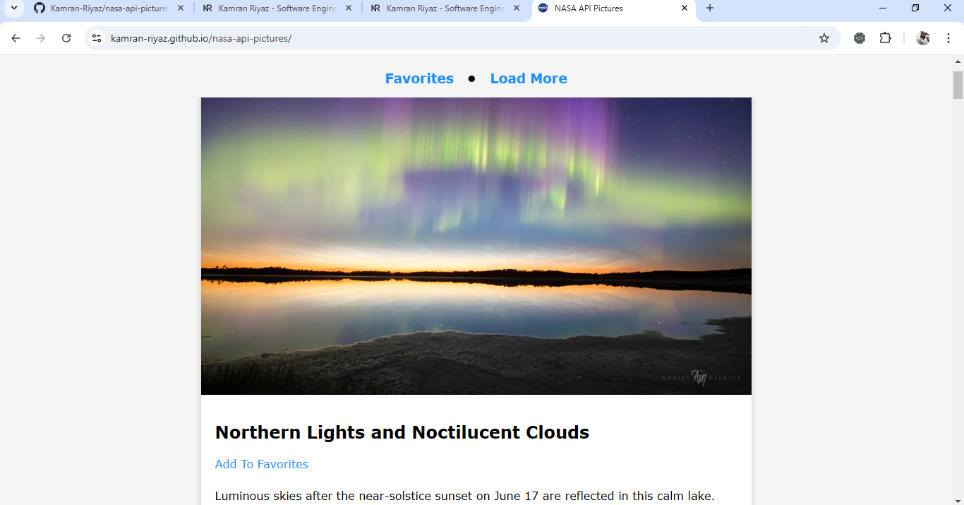 nasa api pictures